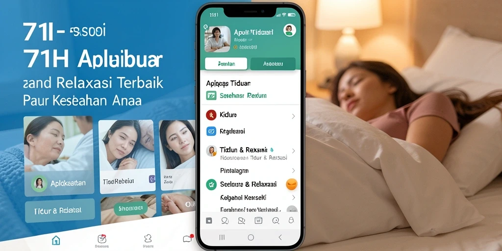 Antarmuka 71H dengan berbagai pilihan suara untuk relaksasi.
