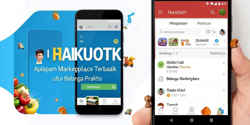 Tampilan antarmuka HAIKUOTK yang memudahkan belanja online.