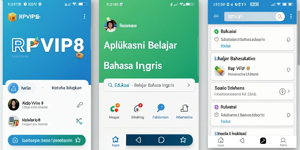 Antarmuka pengguna RPVIP8 yang sederhana dan intuitif.